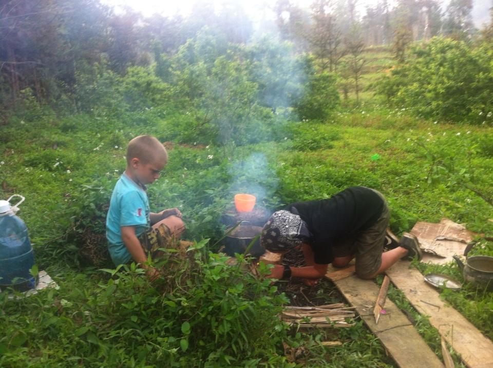 Flower Hmong Homestay Бакха Экстерьер фото